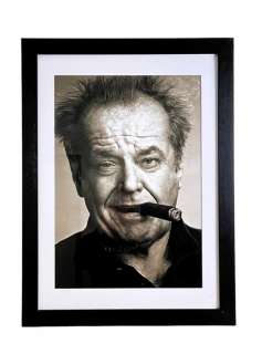 Portrait Actor - Jack Nicholson (with cigar) | Catawiki