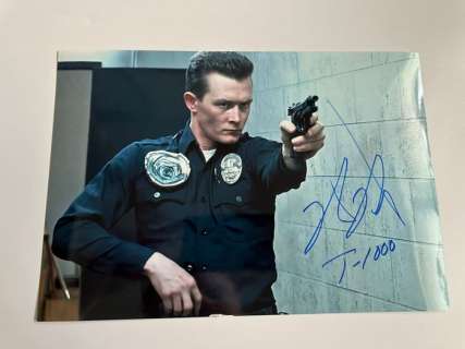 Terminator 2 - Judgment Day - Signed by Robert Patrick (T-1000) | Catawiki