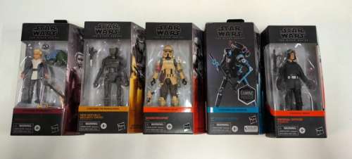 Hasbro - Action figure Star Wars Lote de 5 figuras unpunched algunas descatalogadas y buscadas Black Series - 2020+ - Spain | Catawiki