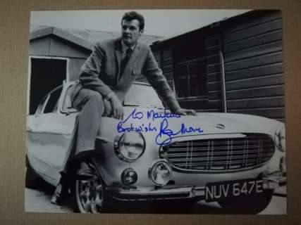 The Saint - Classic TV - Roger Moore (Simon Templar) - signed, with COA | Catawiki