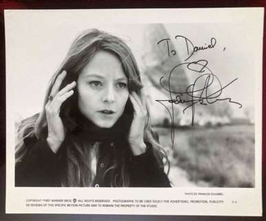 Photo signed by Jodie Foster, Contact | Catawiki