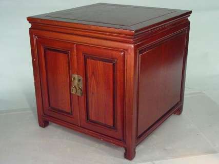 Lot 416 - Rosewood Asian End Table