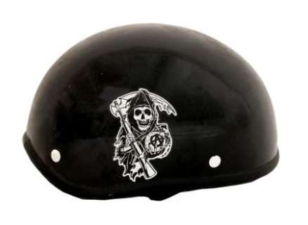 Sons of Anarchy - Lot 1079 - Jax‘s Rubber Motorcycle Helmet - 1 of 2