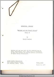 Script: The Runaways "Melinda and the Pinball Wizard" | Super Auctions