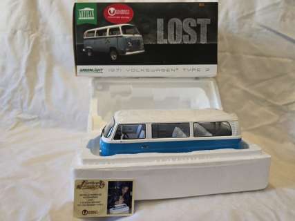 LOST - Volkswagen Van model Car, signed by Michelle Rodriguez - Celebrity Authentics - Artisan | Catawiki