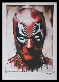 Deadpool - watercolor edition by Emma Wildfang - Large size | Catawiki