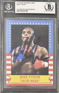 The Hangover - Mike Tyson - Signed Trading Card - Beckett COA