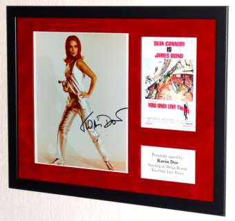 James Bond 007: You Only Live Twice - Karin Dor (RIP) (Helga Brandt) Premium Framed, signed, COA, Sticker b’bc n | Catawiki