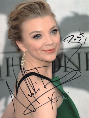 Natalie Dormer Hand Signed 8x11 photo Game of Thrones | Catawiki