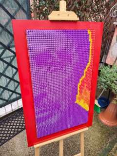 Jacon M. Art - Scarface - Scarface picture with colored dice | Catawiki