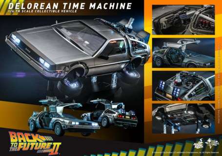 Hot Toys - Action figure Delorean Back to the Future II Scale 1:6 MMS636 - 2020+ - Spain | Catawiki