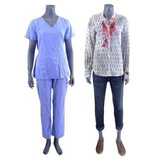MARVEL‘S DAREDEVIL (T.V. SERIES, 2015-2018) - Lot 141 - Claire Temple‘s Scrubs and Mob Capture Costumes