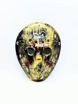Friday the 13th - Ari Lehman "The 1st Jason Vorhees" Autograph + Inscriptions "Jason 1" + "I Never Die!" | Catawiki
