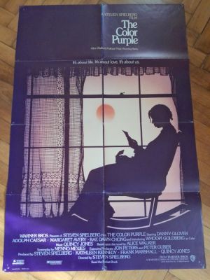 WHOOPY GOLDBERG DANNY GLOVER - THE COLOR PURPLE - 1980s