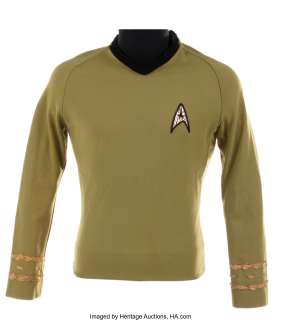 William Shatner "Capt. James T. Kirk" 3rd Season Starfleet tunic from Star Trek: The Original Series....