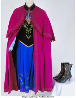 "Princess Anna" fairy tale cape and dress ensemble from Once Upon a Time Season 4, Episode 4.... | Profiles in History
