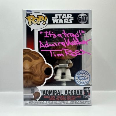 Star Wars - Signed by Tim Rose (Admiral Ackbar) | Catawiki