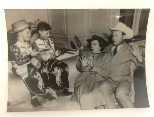 Robert Cohen (AGIP) - Roy Rogers - Dale Evans - photo de presse originale - 1954 | Catawiki