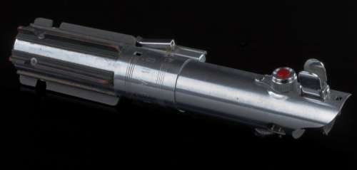 Lot 1307 - Mark Hamill "Luke Skywalker" hero Lightsaber from Star Wars and Star Wars: The Empire Strikes Back.