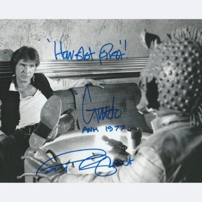 Star Wars Episode IV: A New Hope - Signed by Paul Blake (Greedo) | Catawiki