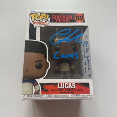 Stranger Things - Signed by Caleb McLaughlin | Catawiki