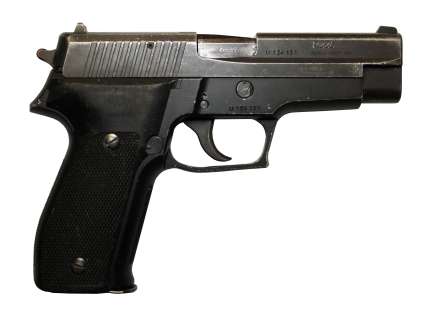 THE SOPRANOS – Tony Soprano (James Gandolfini) SIG P226 Pistol used to shoot "Big Pussy" | Premiere Props
