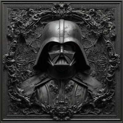 Artxlife - Vader’s Imperial Black Relief | Catawiki
