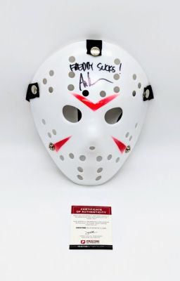 Friday the 13th - Ari Lehman "The 1st Jason Vorhees" Autograph + Inscription "Freddy S****" | Catawiki
