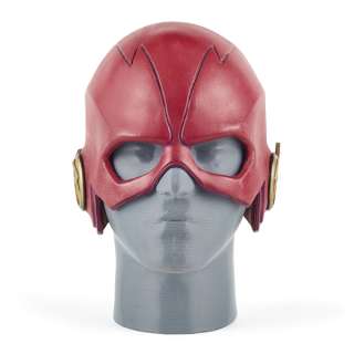 Lot #104 - Grant Gustin Hero Helmet from The Flash