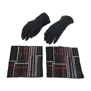 Star Wars: Return of the Jedi (1983) | Anthony Daniels Collection: C-3PO Spare Undersuit Patches and Gloves | Propstore