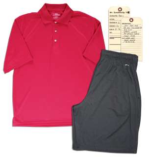 Matthew Perry Screen-Worn Polo Shirt & Shorts From His Series ’’Mr. Sunshine’’ | Nate Sanders