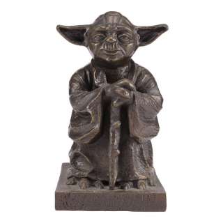 Star Wars: the Empire Strikes Back (1980) | William Plumb Collection: Lawrence Noble Original Small-Scale Bronze Yoda Statue | Propstore
