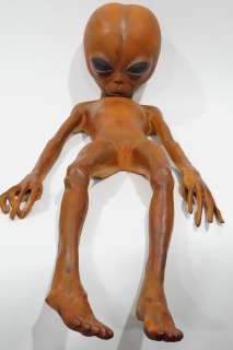 X-Files Rubberized Alien From Graveyard Scene | GWS Auctions