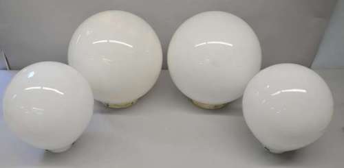 The Golden Compass (2007) - Two opal glass pendants from the Bolvangar formal dining room, and two… | Ewbank’s