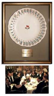 Screen-Used China Plate From the 1997 Blockbuster Film, ’’Titanic’’ -- With a COA From 20th Century Fox | Nate Sanders