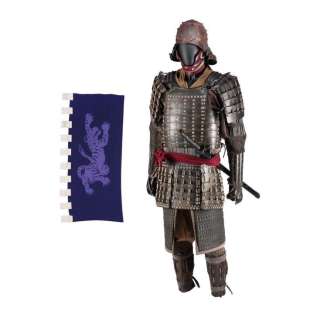 THE LAST SAMURAI (2003) - Lot #260 : Complete Samurai Armour with Katsumoto Clan Flag and Stunt Katana