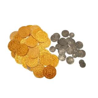 PIRATES OF THE CARIBBEAN: THE CURSE OF THE BLACK PEARL (2003) - Lot #1554 : Collection of Pirate Treasure Coins