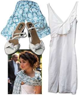 Vanessa Hudgens Screen-Worn Diesel Dress, Shawl & Sandals From ‘‘Beastly‘‘