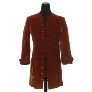 AGAINST ALL FLAGS - Capt. Roc Brasiliano (Anthony Quinn) velvet pirate coat