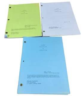 Lot 290 - Presentation Issued Scripts for Charmed Tv Show- Lot of 3