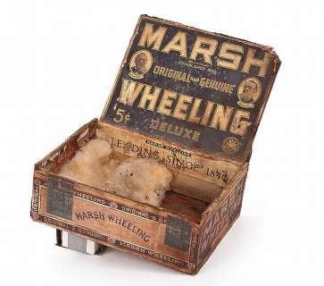Lot 807 - Hero screen used Mr. Jingles cigar box prop from The Green Mile.