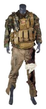Lot 853 - LONE SURVIVOR: MARK WAHLBERG "MARCUS LUTTRELL" COSTUME (WITH DVD)