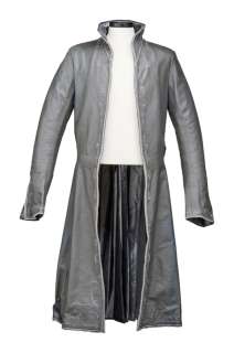 Lot 1223 - STARDUST: MARK STRONG "PRINCE SEPTIMUS" LEATHER COAT (WITH DVD)
