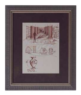 Lot 318 - Star Trek: The Original Series (TV) - Original Concept Art (Matt Jefferies)