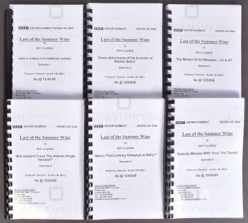 Lot 59 - FROM THE ESTATES OF BILL & TOM OWEN - LAST OF THE SUMMER WINE