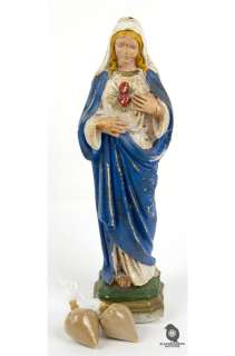 Lost | Original Prop Virgin Mary Statue with Two Heroin Bags from LOST | Blacksparrow