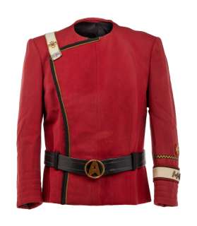 Lot 7 - STAR TREK II - THE WRATH OF KHAN | WILLIAM SHATNER "ADMIRAL JAMES T. KIRK" STARFLEET COMMAND JACKET (WITH DVD)