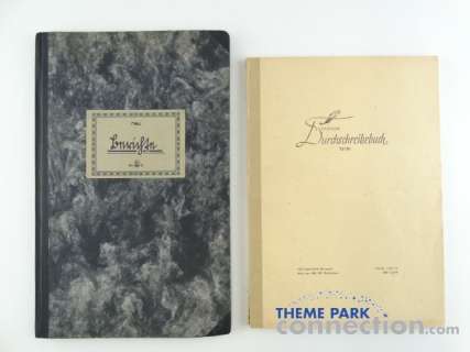 Lot 214 - The Monuments Men 2014 Movie Bob Balaban Screen Used Theater Desk German Prop Notebooks