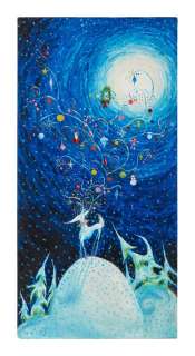 Tim Burton | Original Reindeer Painting | Julien’s