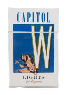 ONCE UPON A TIME... IN HOLLYWOOD (2019) - Lot #808 : Rick Dalton‘s (Leonardo DiCaprio) Pack of Capitol W Cigarettes